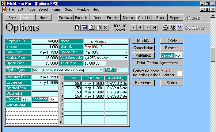 nq employee stock options